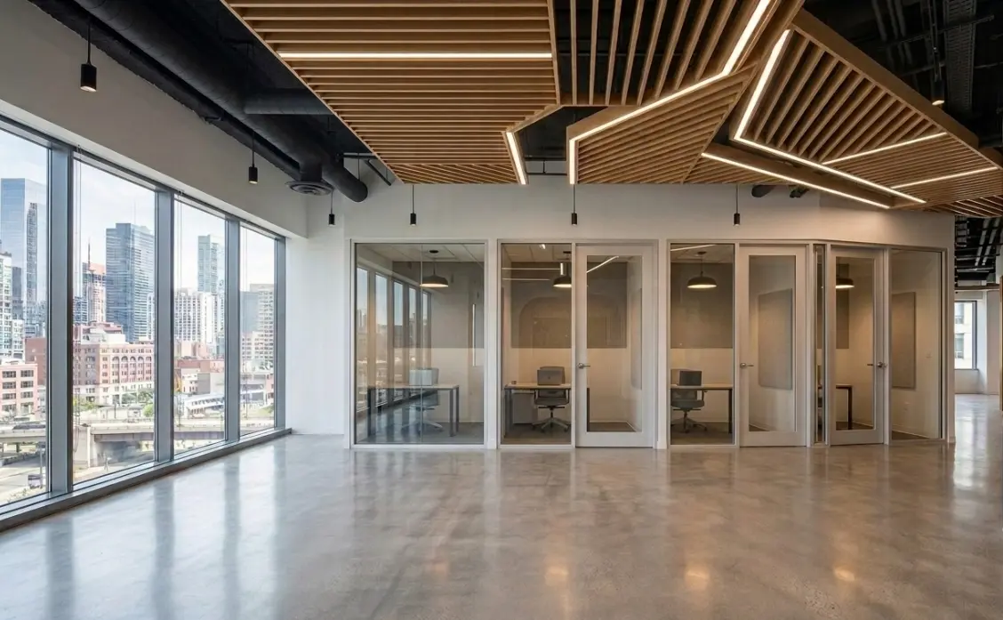 Commercial renovation by Naybur Contracting in Vancouver