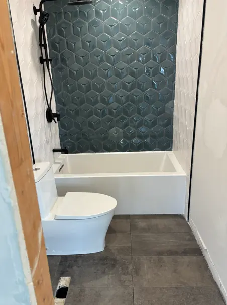 Bathroom remodel in Surrey — Naybur Contracting