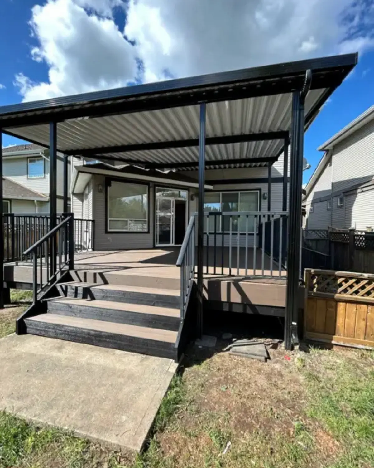 Deck and outdoor build in Vancouver — Naybur Contracting