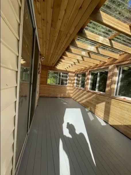 Covered outdoor